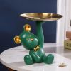 NORTHEUINS Resin Bear Entryway Decoration Figurine