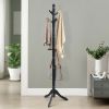 Entryway Adjustable Free Standing Wooden Coat Rack by Yeah Depot