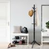 Entryway Adjustable Free Standing Wooden Coat Rack by Yeah Depot