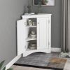 Versatile Triangle Bathroom Storage Cabinet