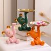 NORTHEUINS Resin Bear Entryway Decoration Figurine