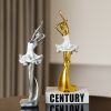 NORTHEUINS Resin Ballet Dancer Figurines