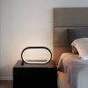 Modern Oval USB Desk Lamp with Dimmable LED