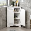 Versatile Triangle Bathroom Storage Cabinet