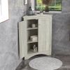 Versatile Triangle Bathroom Storage Cabinet