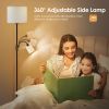67.32In Mother-Daughter Floor Lamp Set w/ Linen Shade