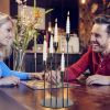 Luxury 5-Head Metal Candle Holder Set