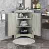 Versatile Triangle Bathroom Storage Cabinet