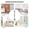 Entryway Adjustable Free Standing Wooden Coat Rack by Yeah Depot