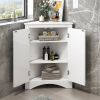 Versatile Triangle Bathroom Storage Cabinet