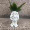 Exquisite Resin Planter Statue Vase