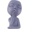 Flying Kiss Girl Resin Flower Vase
