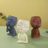 Flying Kiss Girl Resin Flower Vase
